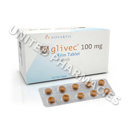 Glivec (Imatinib Mesylate) - 100mg (120 Tablets)