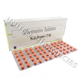 Silybon (Silymarin) - 70mg (10 Tablets)
