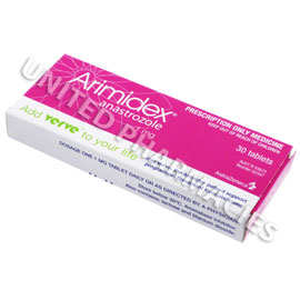 Arimidex (Anastrozole) - 1mg (30 Tablets)