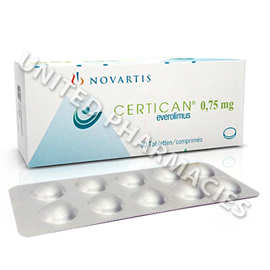 Certican (Everolimus) - 0.75mg (60 Tablets)