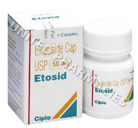 Etosid (Etoposide) - 50mg (4 Capsules)
