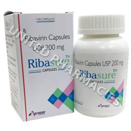 Ribasure (Ribavirin) - 200mg (140 Capsules)