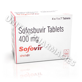 Sofovir (Sofosbuvir) - 400mg (7 Tablets)