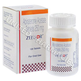 Zelgor (Abiraterone) - 250mg (120 Tablets)