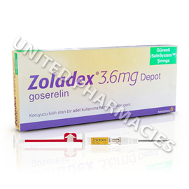 Золадекс (Гозерелин ацетат) - 3.6мг (1 капсула для п / кожн. введ.)